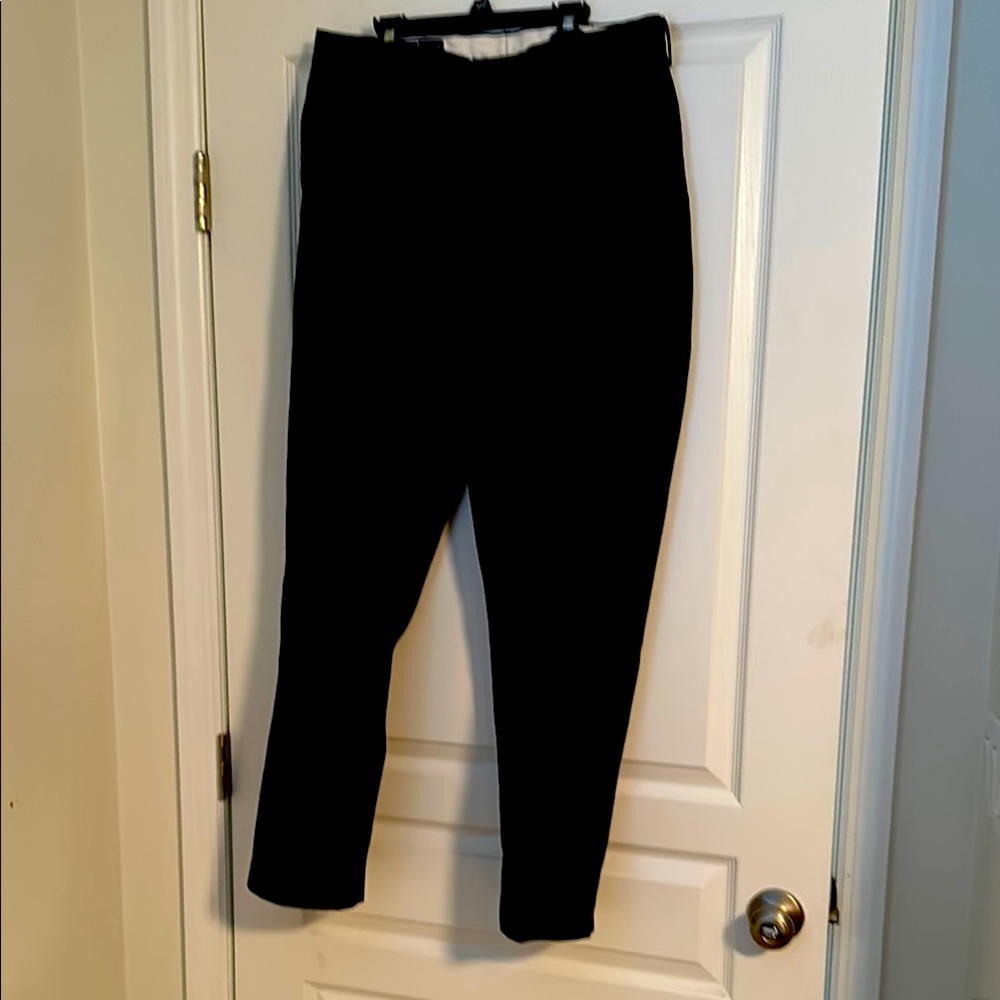 Men's Classic Polo Chino Pants by Ralph Lauren. Flat front Essential polo style.